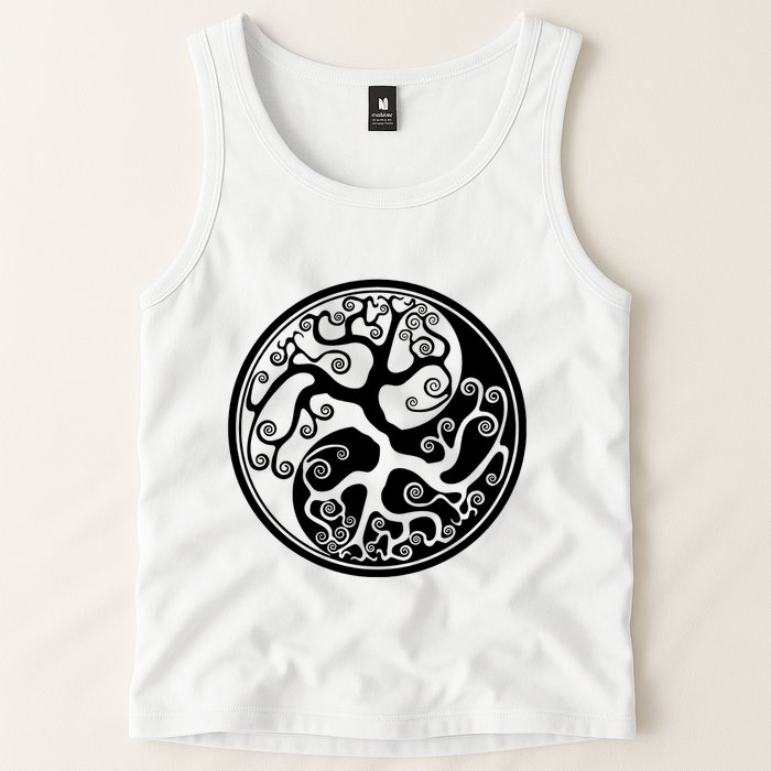Yin Yang Tree Of Life Tank Top