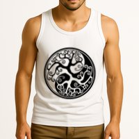 Yin Yang Tree Of Life Tank Top