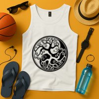 Yin Yang Tree Of Life Tank Top