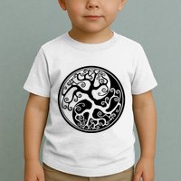 Yin Yang Tree Of Life Toddler T-Shirt