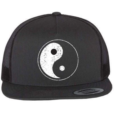 Yin Yang Thai Chi Qi Gong Yoga WushuMMA Yinyang Flat Bill Trucker Hat