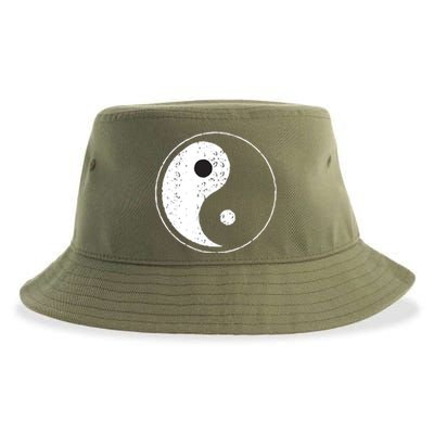 Yin Yang Thai Chi Qi Gong Yoga WushuMMA Yinyang Sustainable Bucket Hat