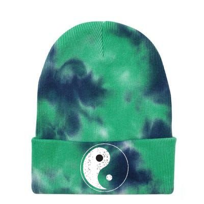 Yin Yang Thai Chi Qi Gong Yoga WushuMMA Yinyang Tie Dye 12in Knit Beanie