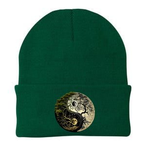 Yin Yang Tree Of Life Funny Knit Cap Winter Beanie