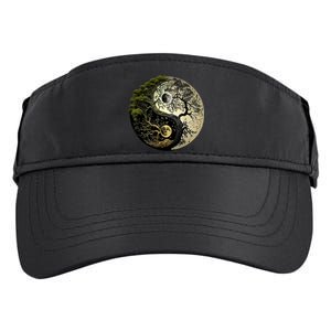 Yin Yang Tree Of Life Funny Adult Drive Performance Visor