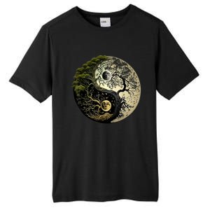 Yin Yang Tree Of Life Funny Tall Fusion ChromaSoft Performance T-Shirt