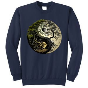 Yin Yang Tree Of Life Funny Sweatshirt