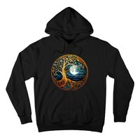 Yin Yang Tree Of Life Hoodie