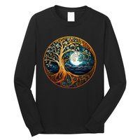 Yin Yang Tree Of Life Long Sleeve Shirt