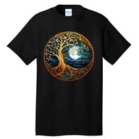 Yin Yang Tree Of Life Tall T-Shirt