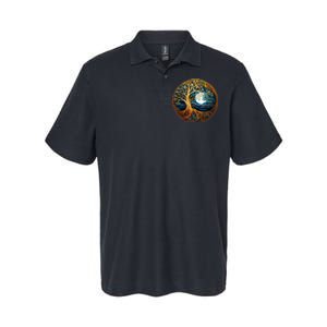 Yin Yang Tree Of Life Softstyle Adult Sport Polo