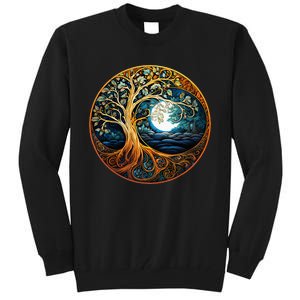 Yin Yang Tree Of Life Tall Sweatshirt