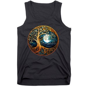 Yin Yang Tree Of Life Tank Top