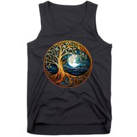 Yin Yang Tree Of Life Tank Top