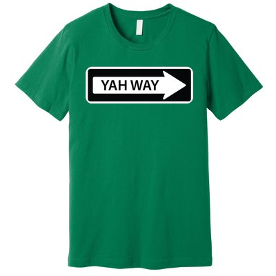 YahLives Yah Way Christian Premium T-Shirt