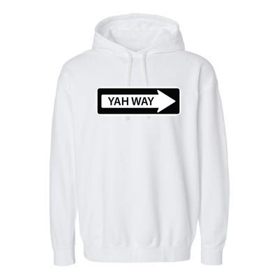 YahLives Yah Way Christian Garment-Dyed Fleece Hoodie