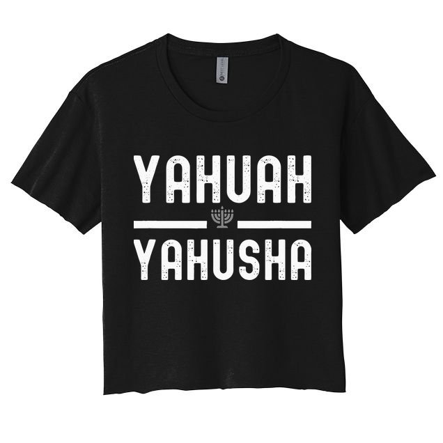 Yahuah Yahusha Crop Top