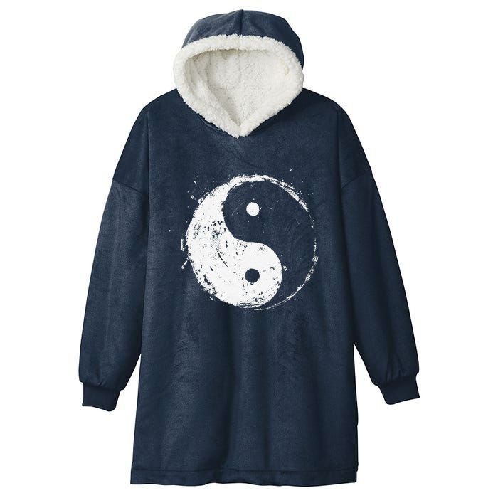 Yin Yang Hooded Wearable Blanket