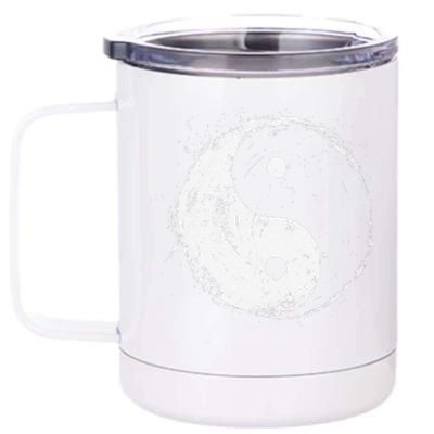 Yin Yang 12 oz Stainless Steel Tumbler Cup