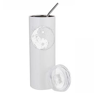 Yin Yang Stainless Steel Tumbler