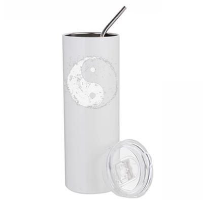 Yin Yang Stainless Steel Tumbler