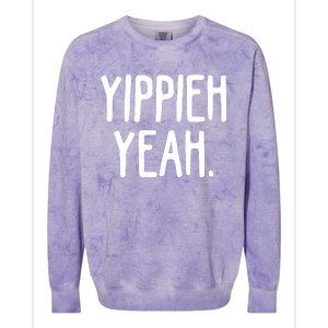 Yippieh Yeah Colorblast Crewneck Sweatshirt