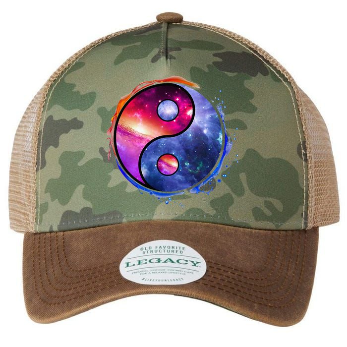Yin Yang Legacy Tie Dye Trucker Hat