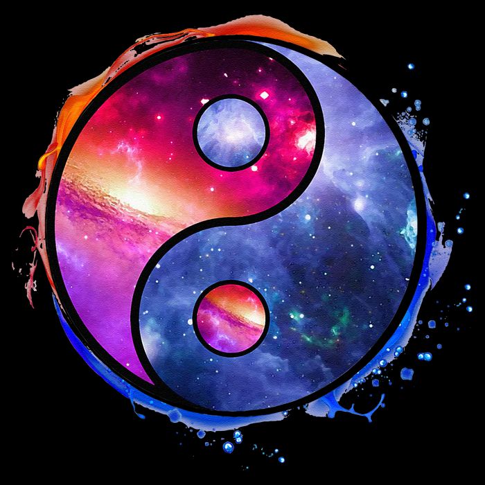 Yin Yang City Backpack