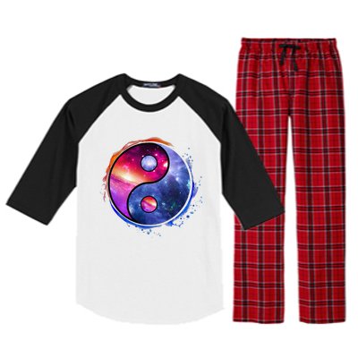 Yin Yang Raglan Sleeve Pajama Set