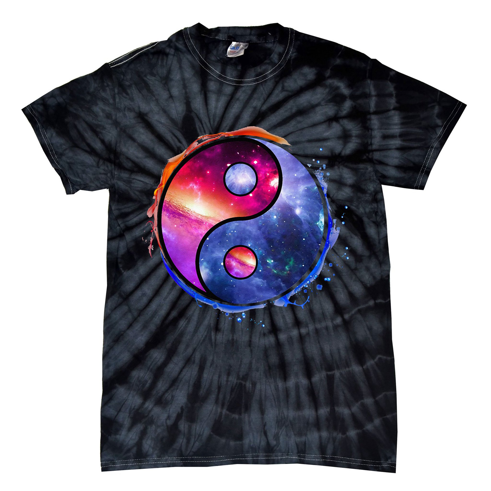 Yin Yang Tie-Dye T-Shirt