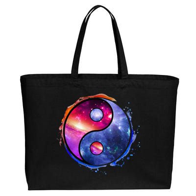 Yin Yang Cotton Canvas Jumbo Tote