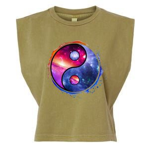 Yin Yang Garment-Dyed Women's Muscle Tee