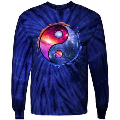 Yin Yang Tie-Dye Long Sleeve Shirt