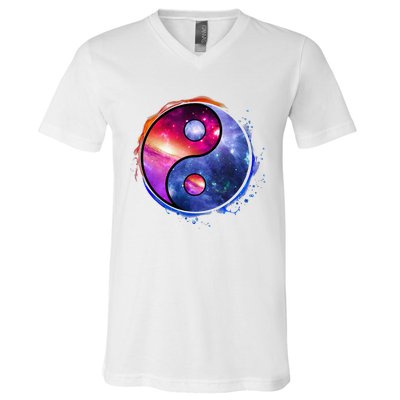 Yin Yang V-Neck T-Shirt