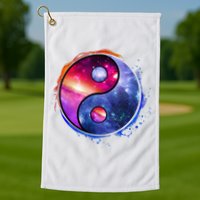 Yin Yang Golf Towel