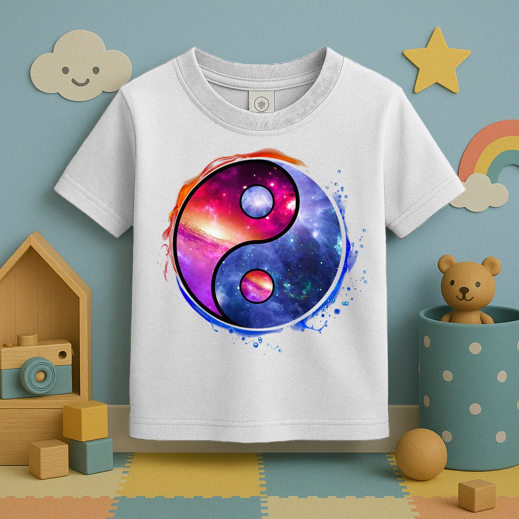 Yin Yang Toddler T-Shirt