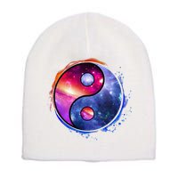 Yin Yang Short Acrylic Beanie