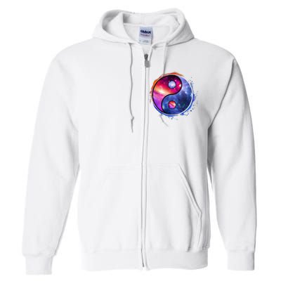 Yin Yang Full Zip Hoodie