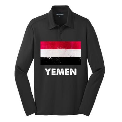 Yei Yeite Ye Flag Cute Gift Silk Touch Performance Long Sleeve Polo