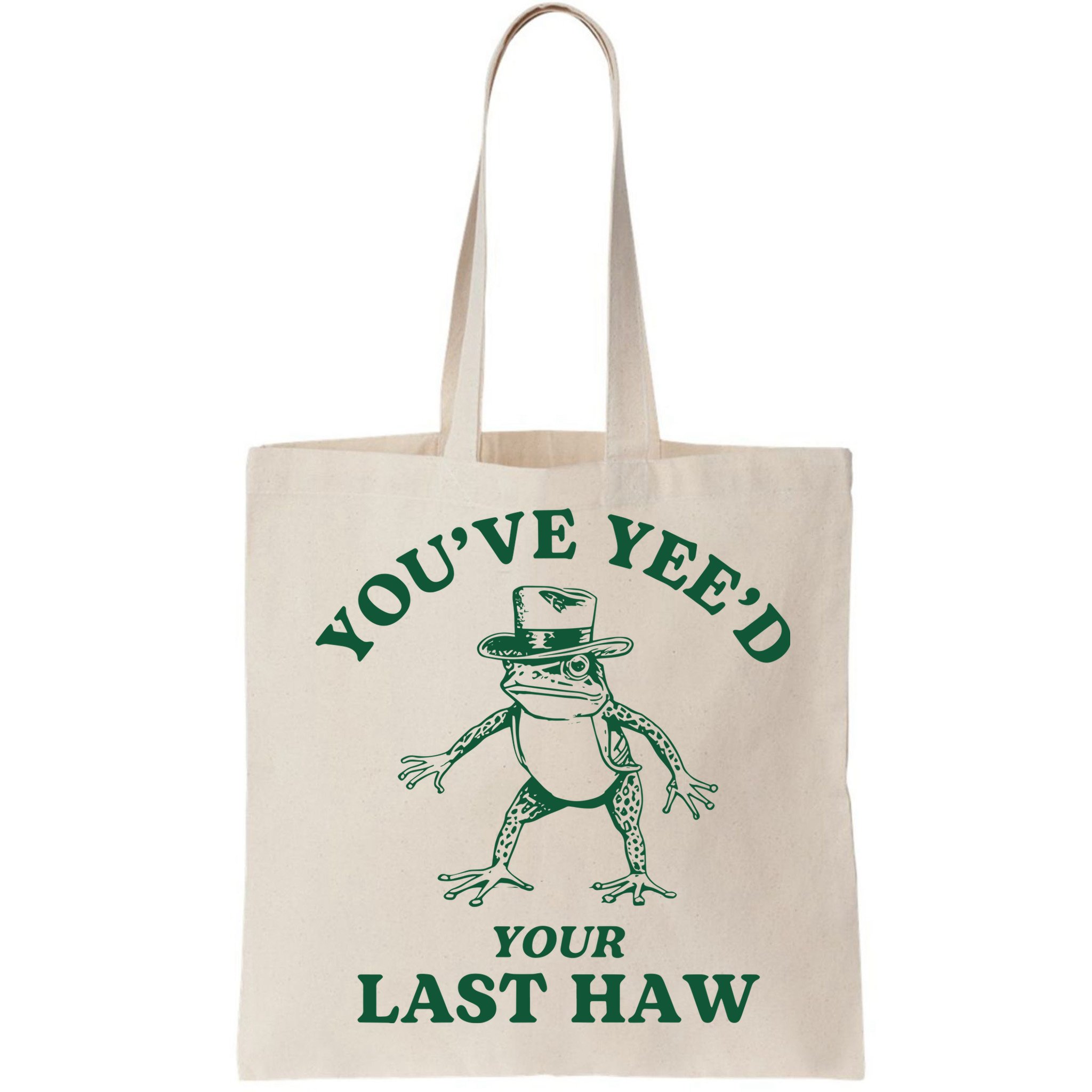 YouVe YeeD Your Last Haw Cowboy Frog Bag