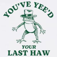 YouVe YeeD Your Last Haw Cowboy Frog Cooling Performance Crew T-Shirt