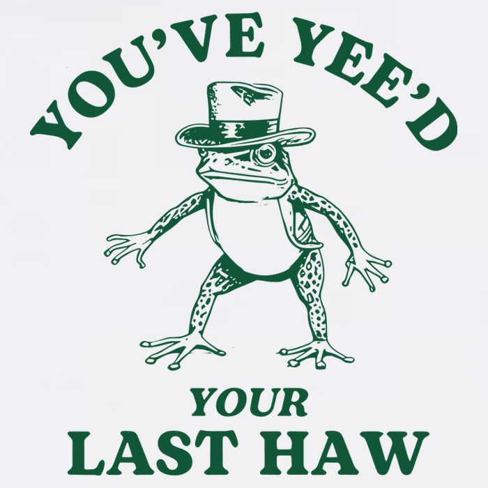 YouVe YeeD Your Last Haw Cowboy Frog Cooling Performance Crew T-Shirt