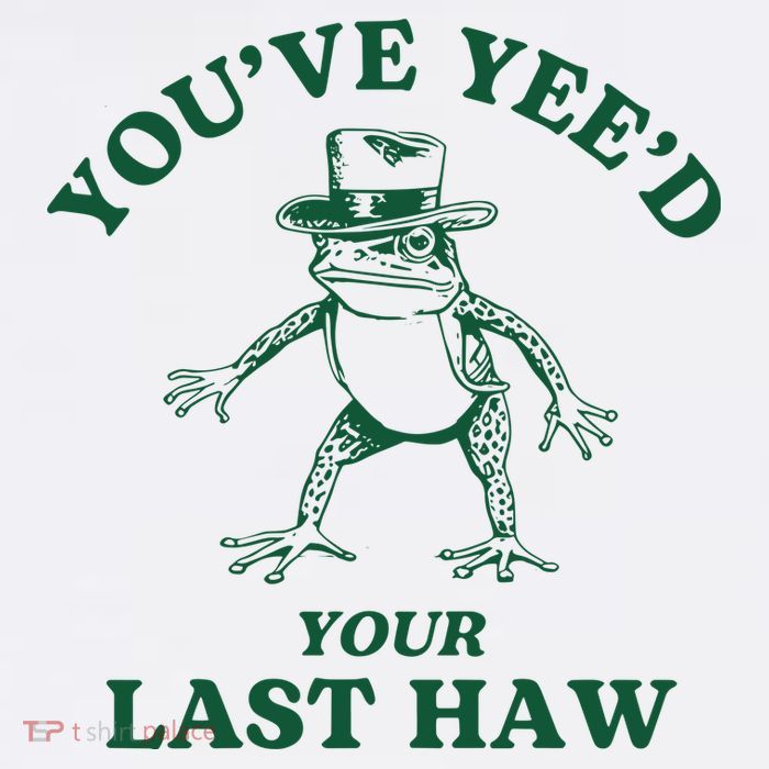 YouVe YeeD Your Last Haw Cowboy Frog Baby Bodysuit