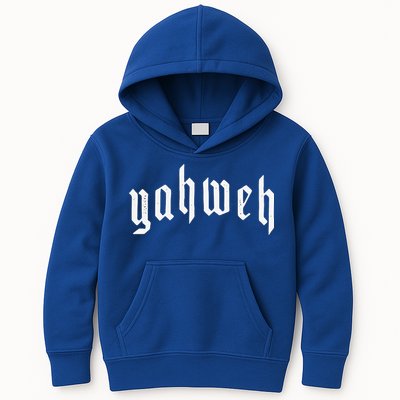 Yahweh YHWH Yeshua Jesus Christian Jewish God Manifestation Kids Hoodie