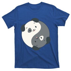 Yin Yang Yoga Zen Cute Dogs For Yoga Lover Gift T-Shirt