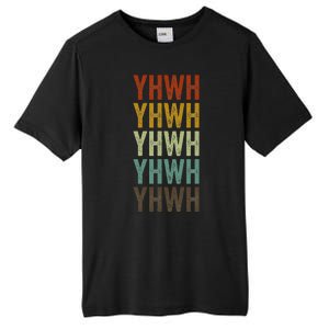 Yhwh Yhwh Yahweh Hebrew Tall Fusion ChromaSoft Performance T-Shirt