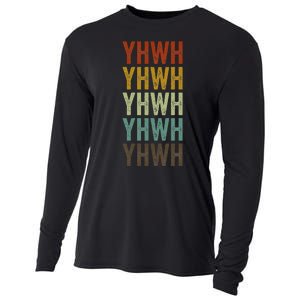 Yhwh Yhwh Yahweh Hebrew Cooling Performance Long Sleeve Crew