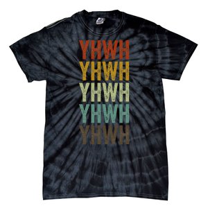 Yhwh Yhwh Yahweh Hebrew Tie-Dye T-Shirt