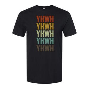 Yhwh Yhwh Yahweh Hebrew Softstyle CVC T-Shirt