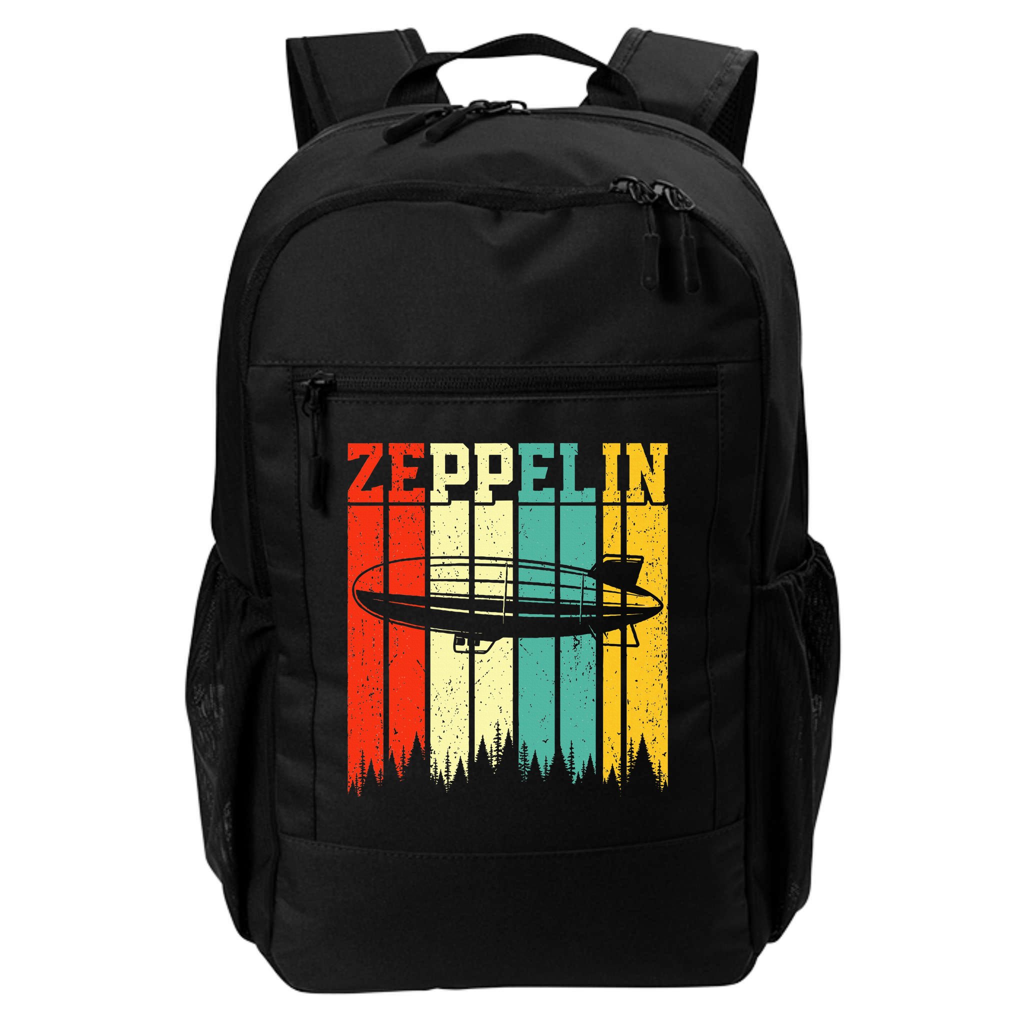 Zeppelin 70s 80s Dirigible Airship Zepelin Zepplin Backpack